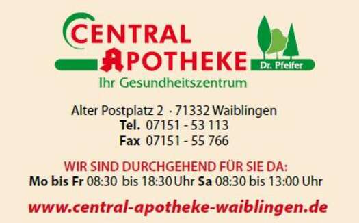 Logo der Central-Apotheke Dr. Pfeifer