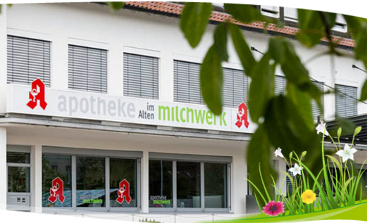 Logo der Apotheke im Alten Milchwerk