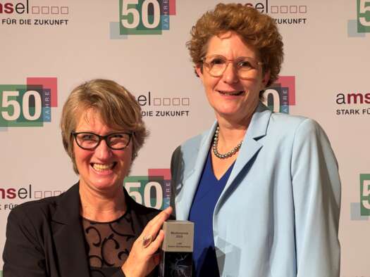 20241118 Habighorst-Klemm und Späth-Zöllner AMSEL-Preisverleihung Qülle LAV BW
