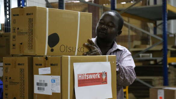 Pressefoto action medeor-Zyklon Idai